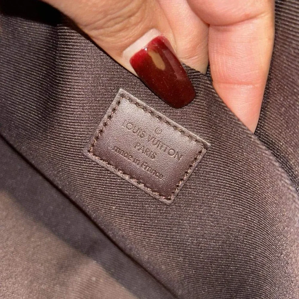Louis Vuitton Dark Brown Patent Leather Clutch - Picture 8 of 10